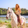 Фотосессия с лошадьми, ph Постникова Алиса, md Полина, локация Парк Дружбы Народов, лошадь Агата